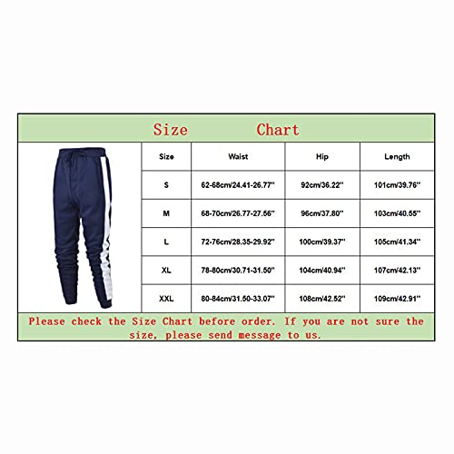 BIFUTON mens white sweatpants,mens sweatpants joggers,men's joggers sweatpants,Joggers for Men Mens Cargo Joggers Pants Baggy Cargo Pants Drawstring Outdoor Sweatpants Trousers with Pockets