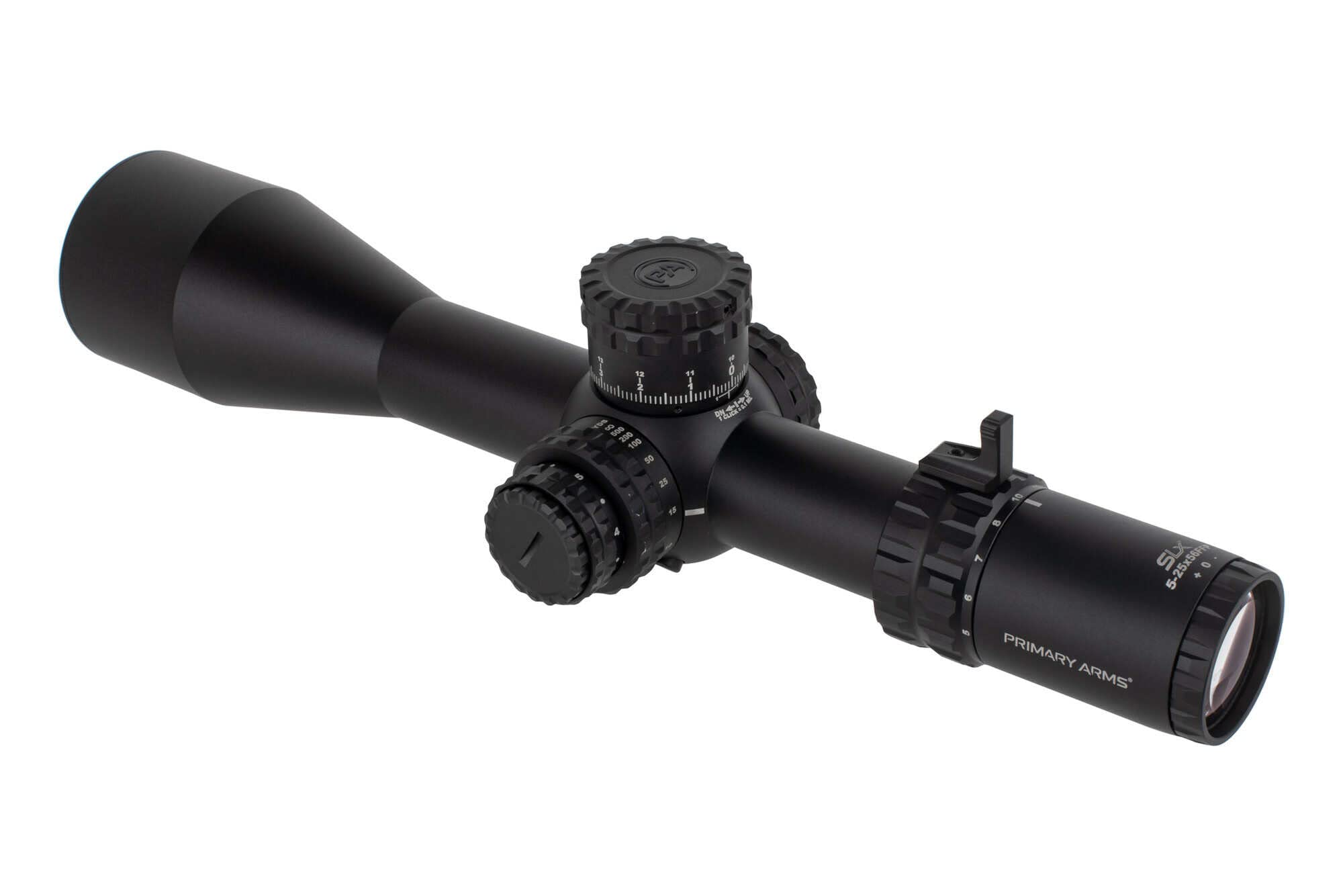 Primary Arms SLX 5-25x56 FFP Rifle Scope - Illuminated ACSS Athena BPR MIL Reticle