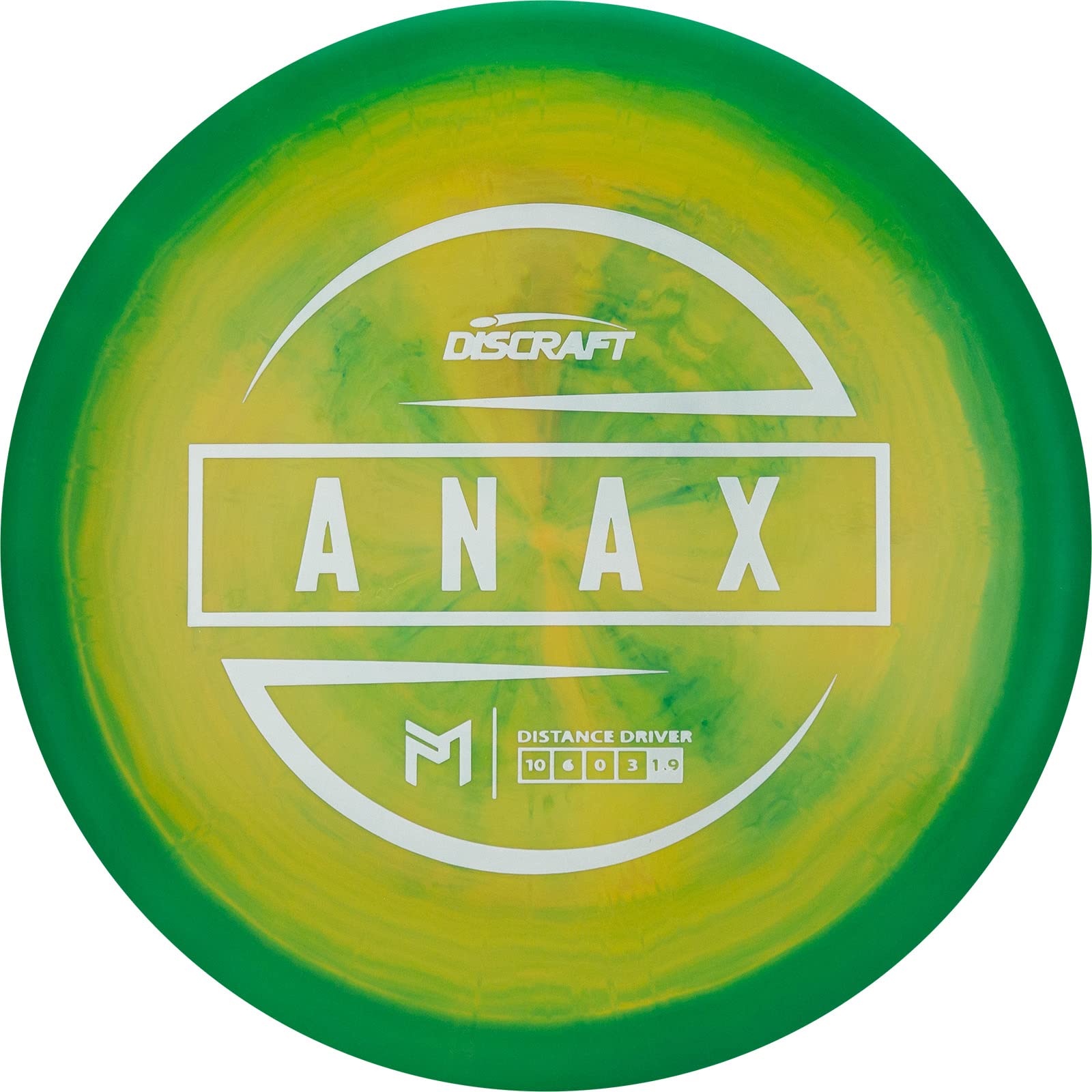 Discraft's Paul McBeth 167-169 Gram Anax Driver Golf Disc