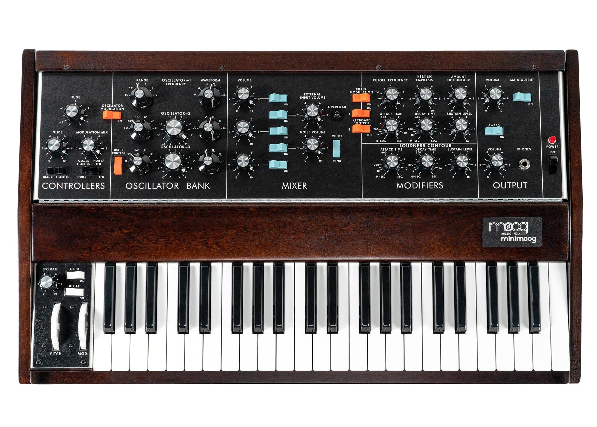 Moog Minimoog Model D Analog Synthesizer - Appalachian Cherry