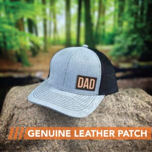 CRAVE HATS Dad Hat, Dad Trucker Hat, Dad Gifts, Dad Hat for Men, New Dad Hat (Gray/Black)