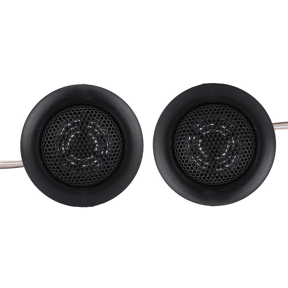 EBTOOLS for Tweeter Pair of 12V 120W Car Mini Super Power Loud Dome Audio Speaker Tweeter Loudspeaker Horn Kicker Marine tweeters 120w car Speaker Pure high pitched car Speaker