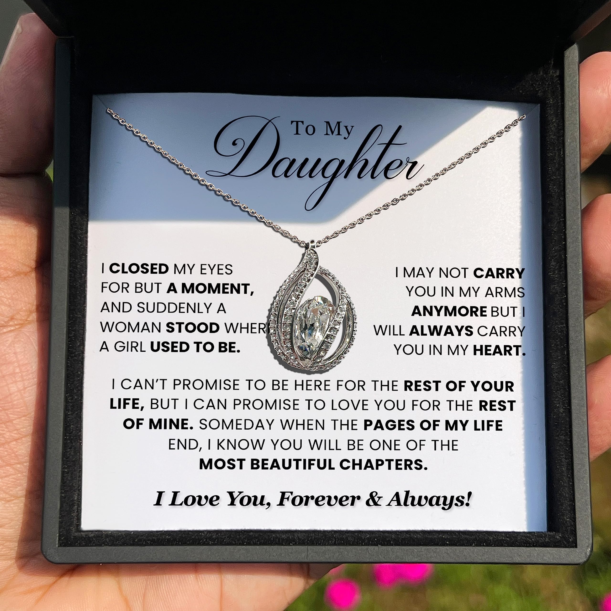 TRYNDI To My Beautiful Daughter Necklace