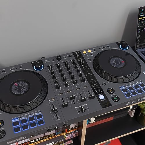 Pioneer DJ DDJ-FLX6-GT 4-deck Rekordbox and Serato DJ Controller - Graphite