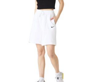 nike women's sweat shorts (as1, alpha, s, regular, regular, small) white