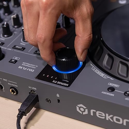 Pioneer DJ DDJ-FLX6-GT 4-deck Rekordbox and Serato DJ Controller - Graphite