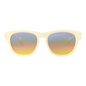 Gucci Round-Frame Injection Sunglasses