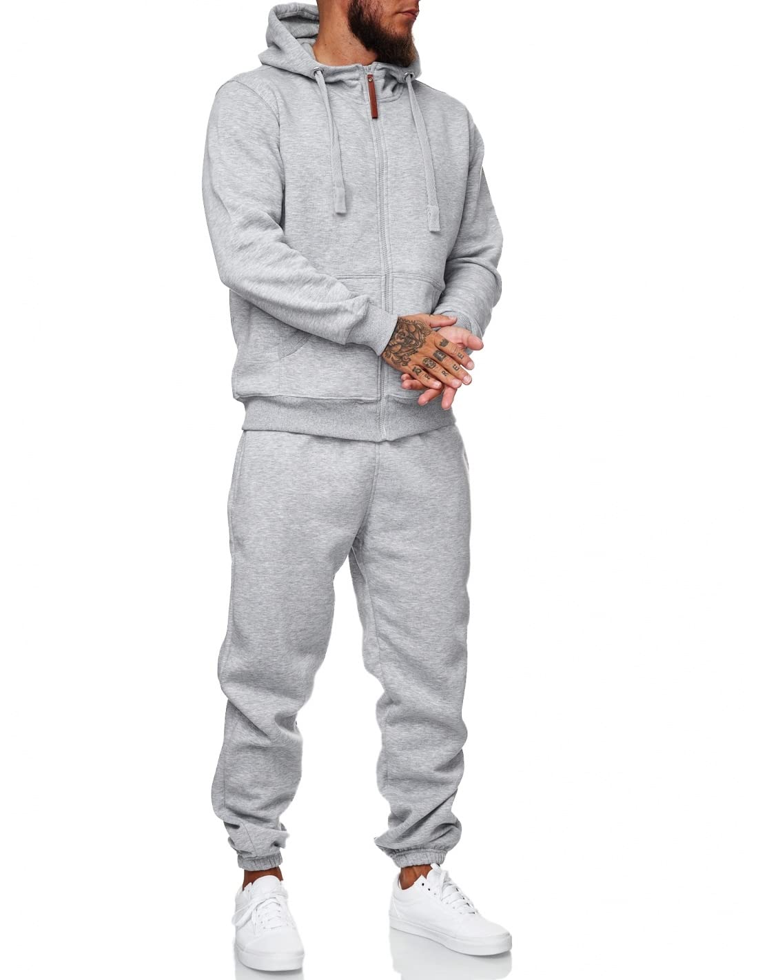 HHGKED Sweat suits men Tracksuits 2 Piece sets Athletic Jogging suits Casual Outfits for men