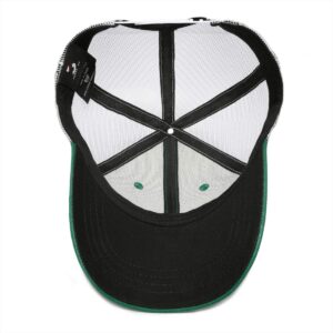 Chsetes Boston Hat for Men Unisex Mesh Hat Trucker Hats Dad Hat Baseball Cap Adjustable Snapback Golf Hat Women Green