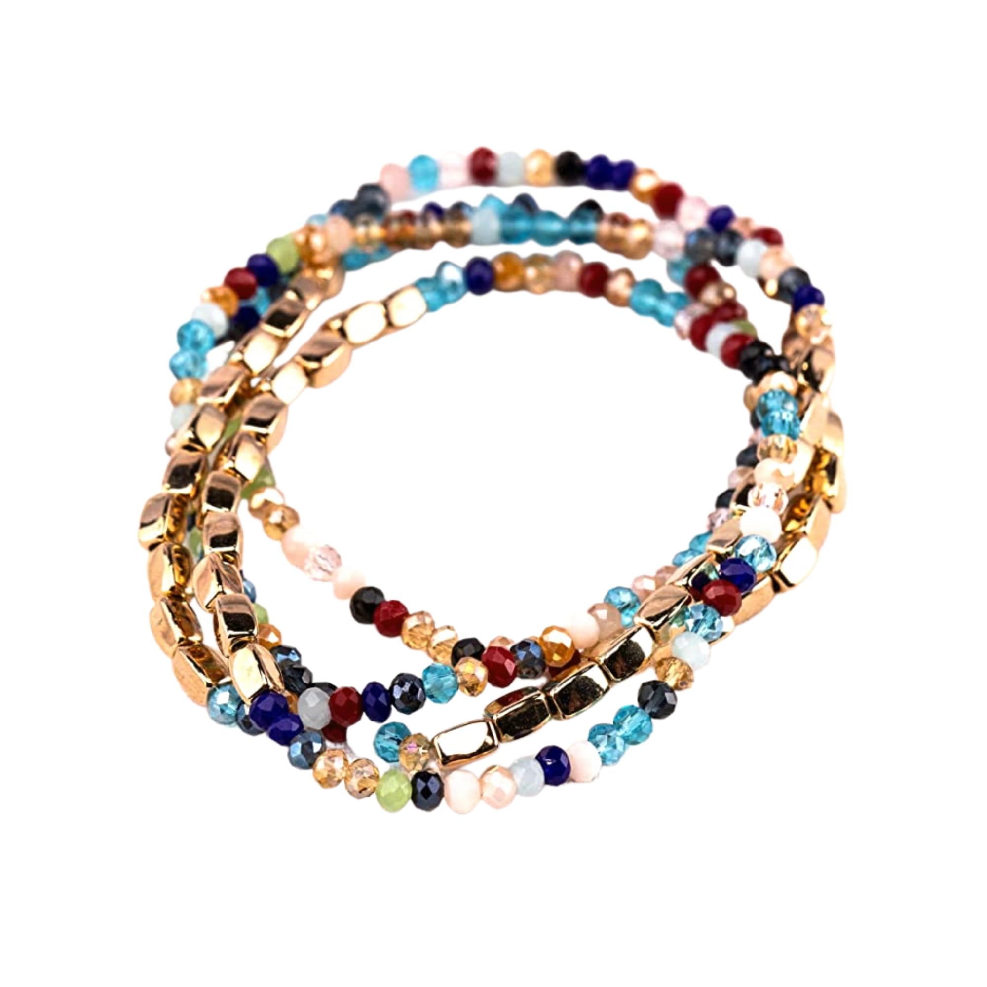 Olivia Welles Radiant Beaded Bracelets - Stackable Stretch Bracelet for Women - Exquisite Craftsmanship for Every Fashion Moment or Event