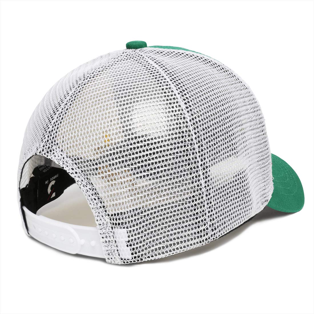 Chsetes Boston Hat for Men Unisex Mesh Hat Trucker Hats Dad Hat Baseball Cap Adjustable Snapback Golf Hat Women Green