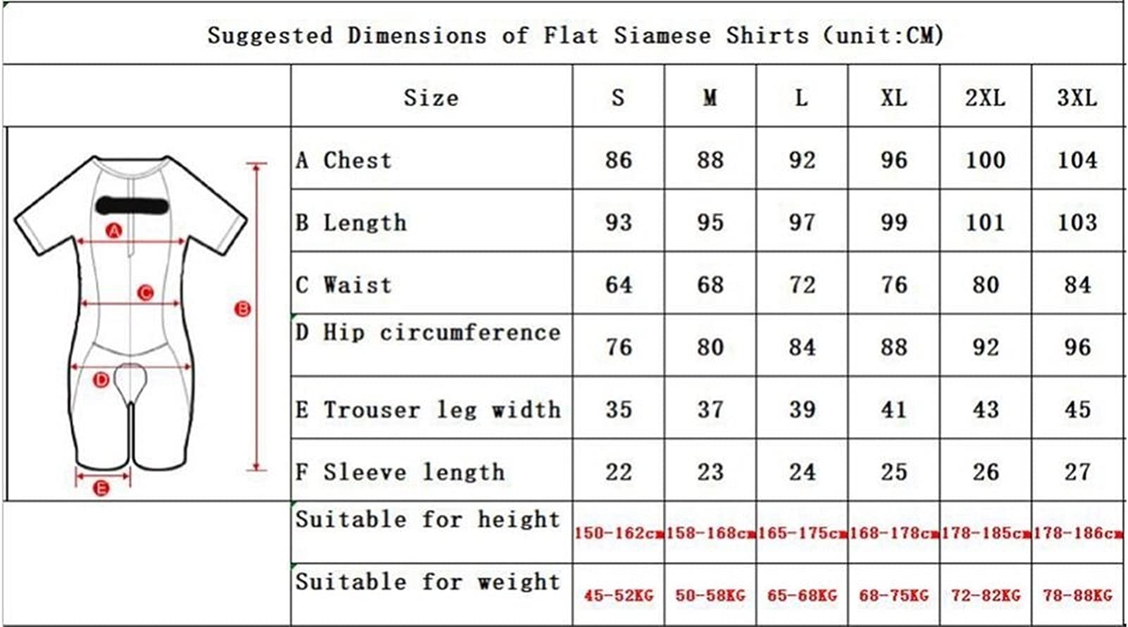 HUMAY Men's Elite Sleeved Triathlon Suit Short Sleeve Trisuit SpeedSuit Skinsuit Sike - Triathlon Tri Suit 158 (Color : Set 1, Size : L)