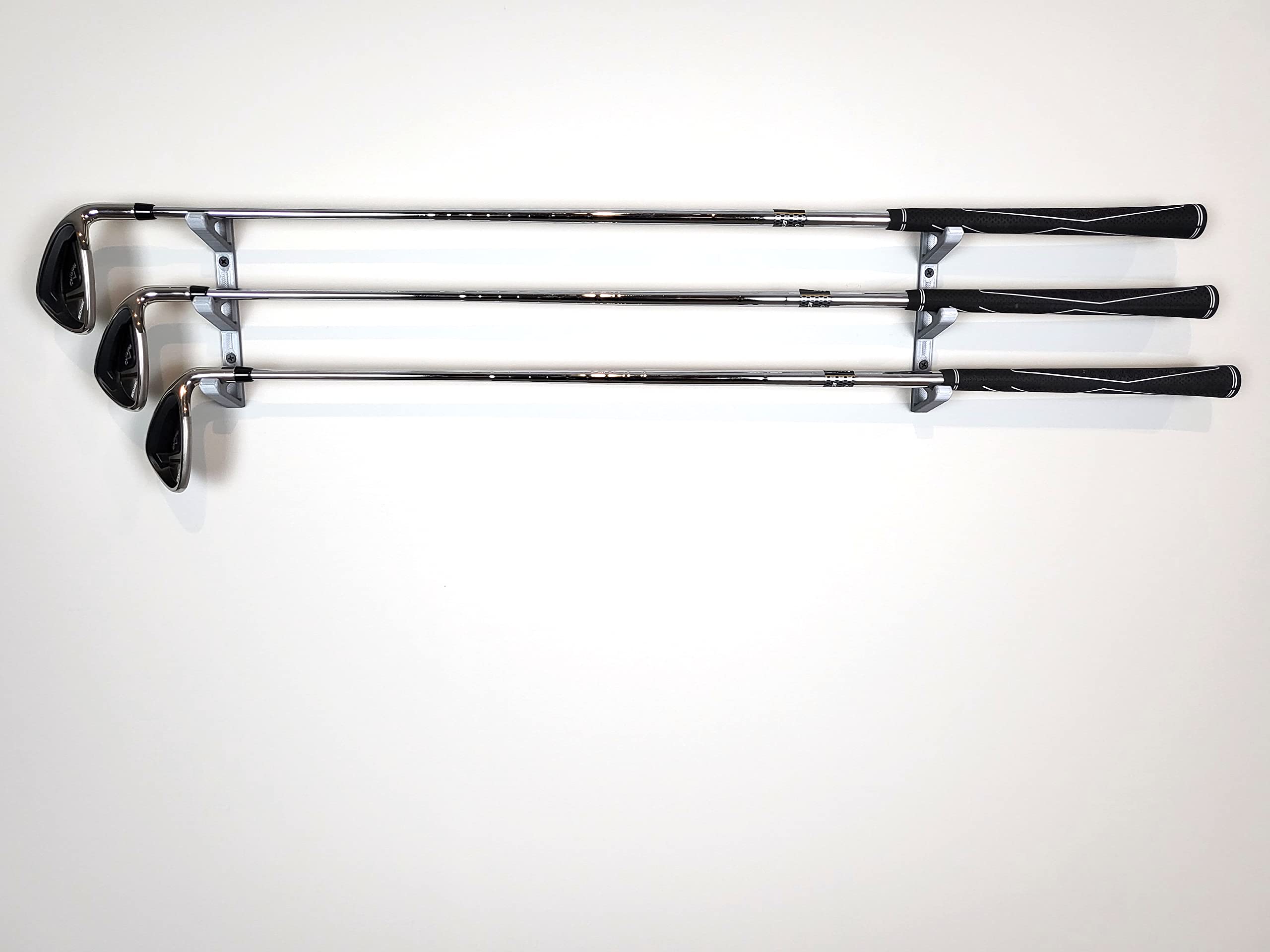 [JINTECH] Golf Club Organize Holder, Wall Display, Wall Hanger, Rack, Mount, 3 Clubs display