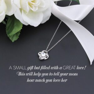 Harmony Gift Necklace Gift for Mom, Mother's day gift cards for Mom, Christmas, Birthday, gifts for Mom who has everything, what I love about Mom, mother's day jewelry