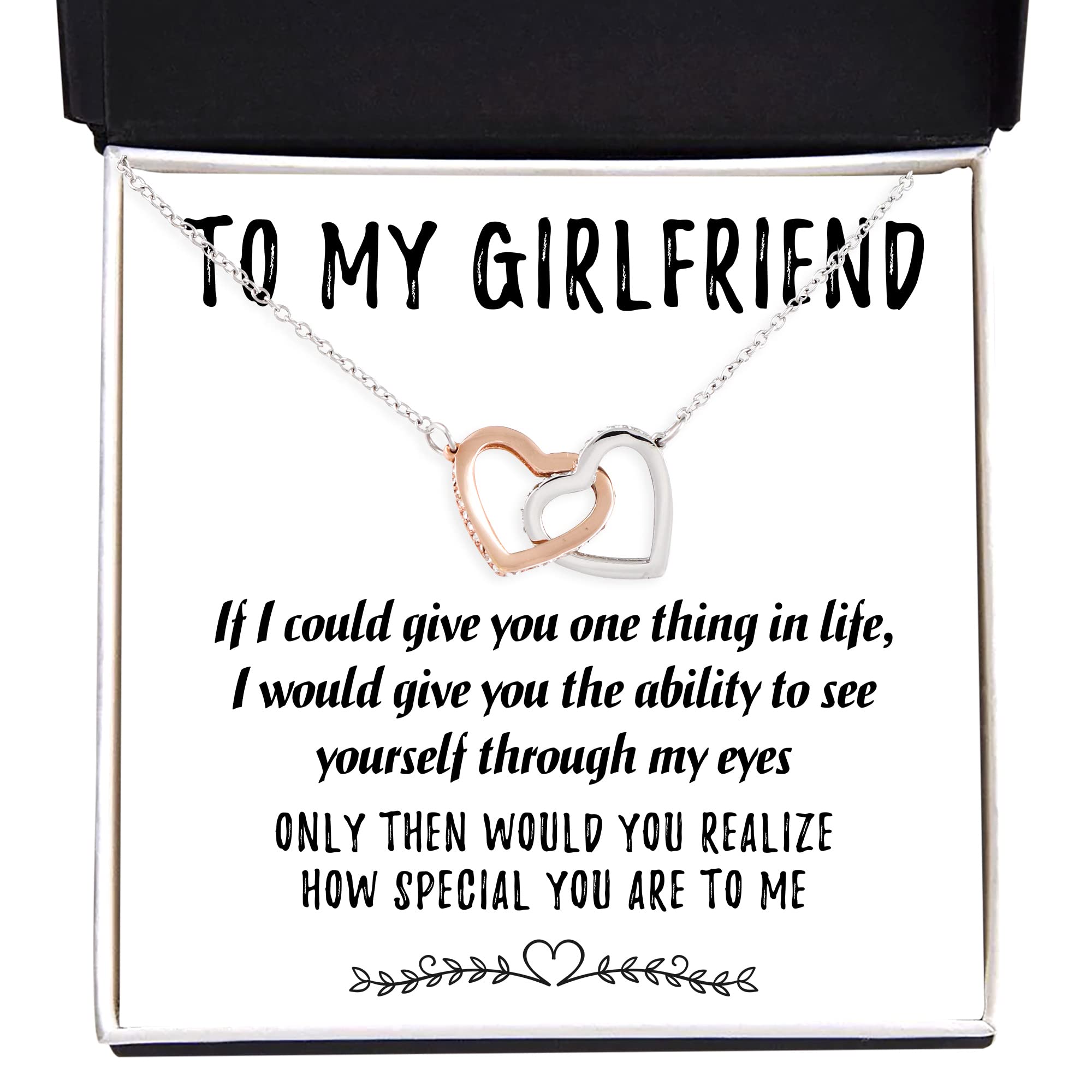 Harmony Gift Sentimental gift for girlfriend, things to buy for girlfriend, Christmas, Valentine, necklaces for girlfriend, love gifts for gf romantic