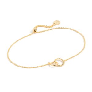 gorjana Women's Crew Charm Bracelet, Gold, One Size