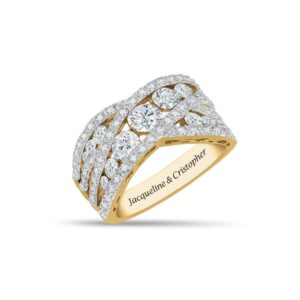 the five carat kiss diamonisse ring (size 7), | #6277-0060