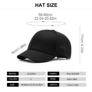 Men's Short Brim Baseball Cap Summer Thin Breathable Sports Snapback Caps for Women Adjustable Unisex Sun Hats Q0987 Black