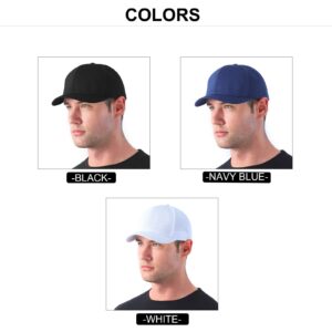 Men's Short Brim Baseball Cap Summer Thin Breathable Sports Snapback Caps for Women Adjustable Unisex Sun Hats Q0987 Navy