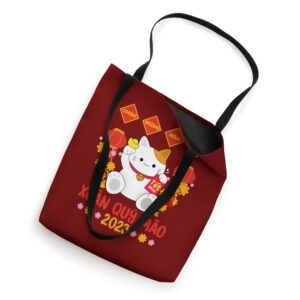 Chuc Mung Nam Moi 2023 Vietnamese Lunar New Year Quy Mao Tote Bag