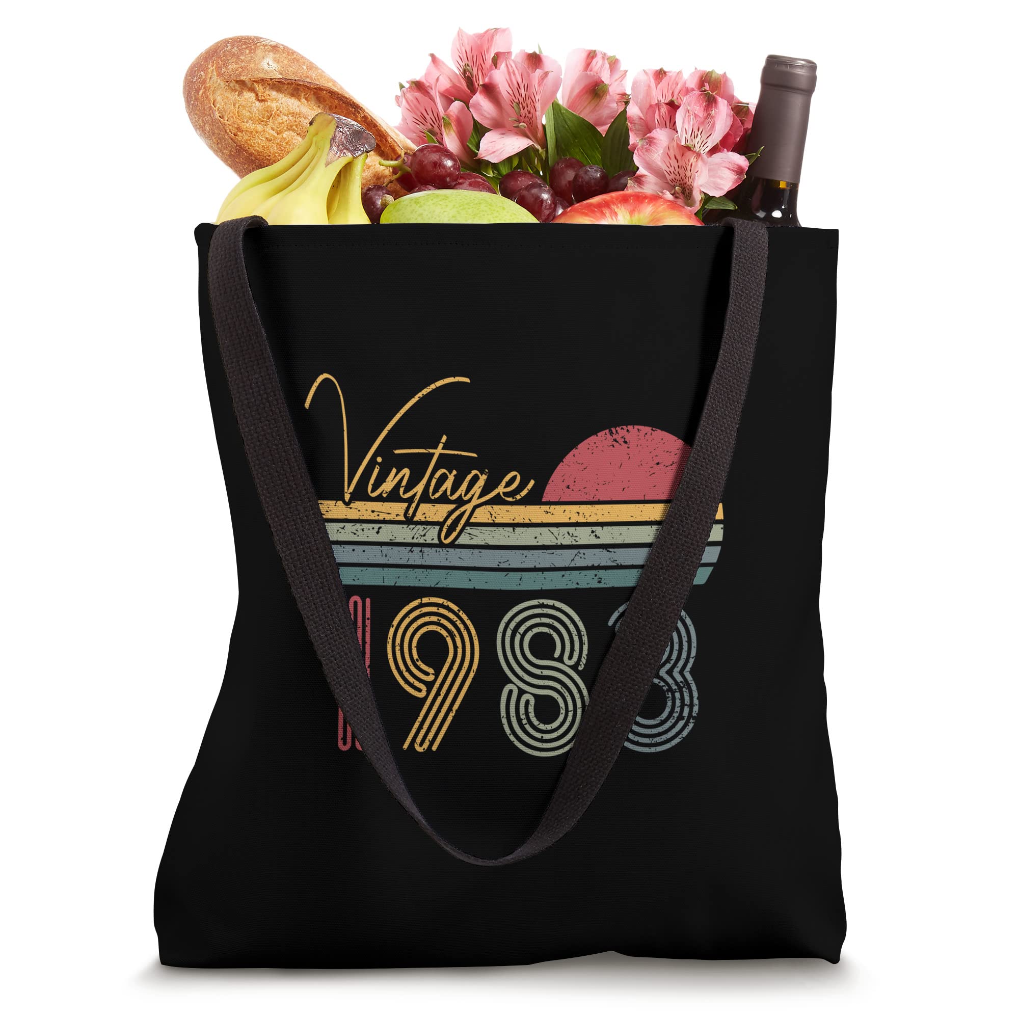 1983 Limited Edition Birthday Vintage Retro Tote Bag