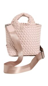 naghedi women's st barths petit tote, shell pink, one size