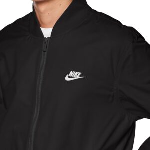 Nike Sportswear Sport Essentials Men's Woven Unlined Bomber Jacket (as1, alpha, m, regular, regular, Black/White)