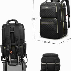 Rabjen DJ Backpack for Club Gigs, DJ Mixer Case Compatible with Pioneer DJ DDJ-REV1, DJ Controller, Novation Launchkey 37 Key Keyboard and More Equipment