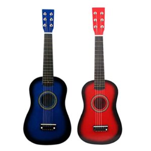 Toddmomy 23 Inch Kids Guitar 6 String Toddler Guitar Beginner Guitar Kids Acoustic Guitar 6 String Guitar for Kids Children Music Instrument