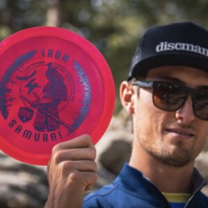 Discmania Signature Series - Eagle McMahon Iron Samurai 4 Chroma C-Line MD3 – Do It All Mid-Range Disc Golf Mid-Range Driver (177-180g)