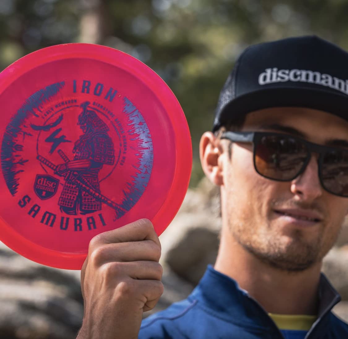 Discmania Signature Series - Eagle McMahon Iron Samurai 4 Chroma C-Line MD3 – Do It All Mid-Range Disc Golf Mid-Range Driver (177-180g)