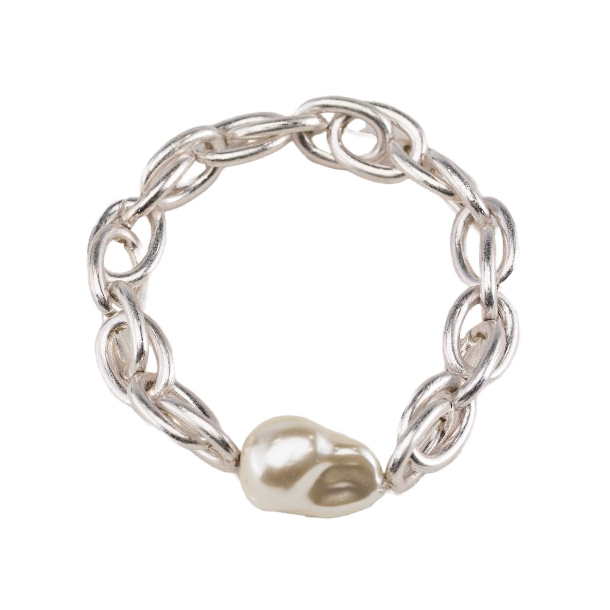 Olivia Welles Bridget Pearl Bracelets for Women in Chain Style, Dainty Bracelets for Women Trendy - A Statement in Luxury Jewelry Collection for Every Occasion