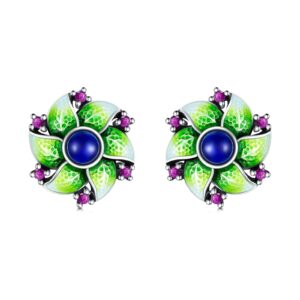 Stud Earrings 925 Sterling Silver Earrings Jewelry for Women