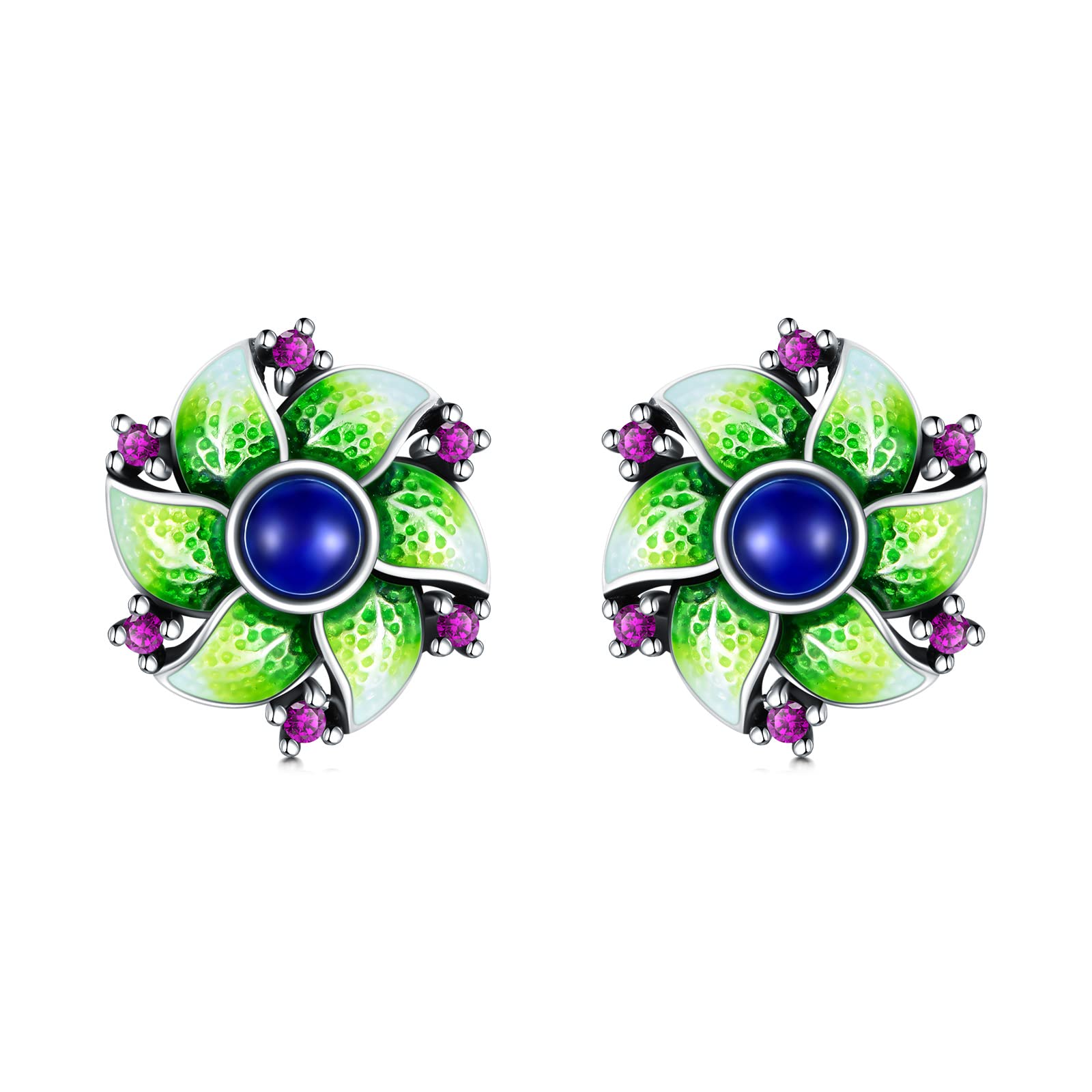 Stud Earrings 925 Sterling Silver Earrings Jewelry for Women