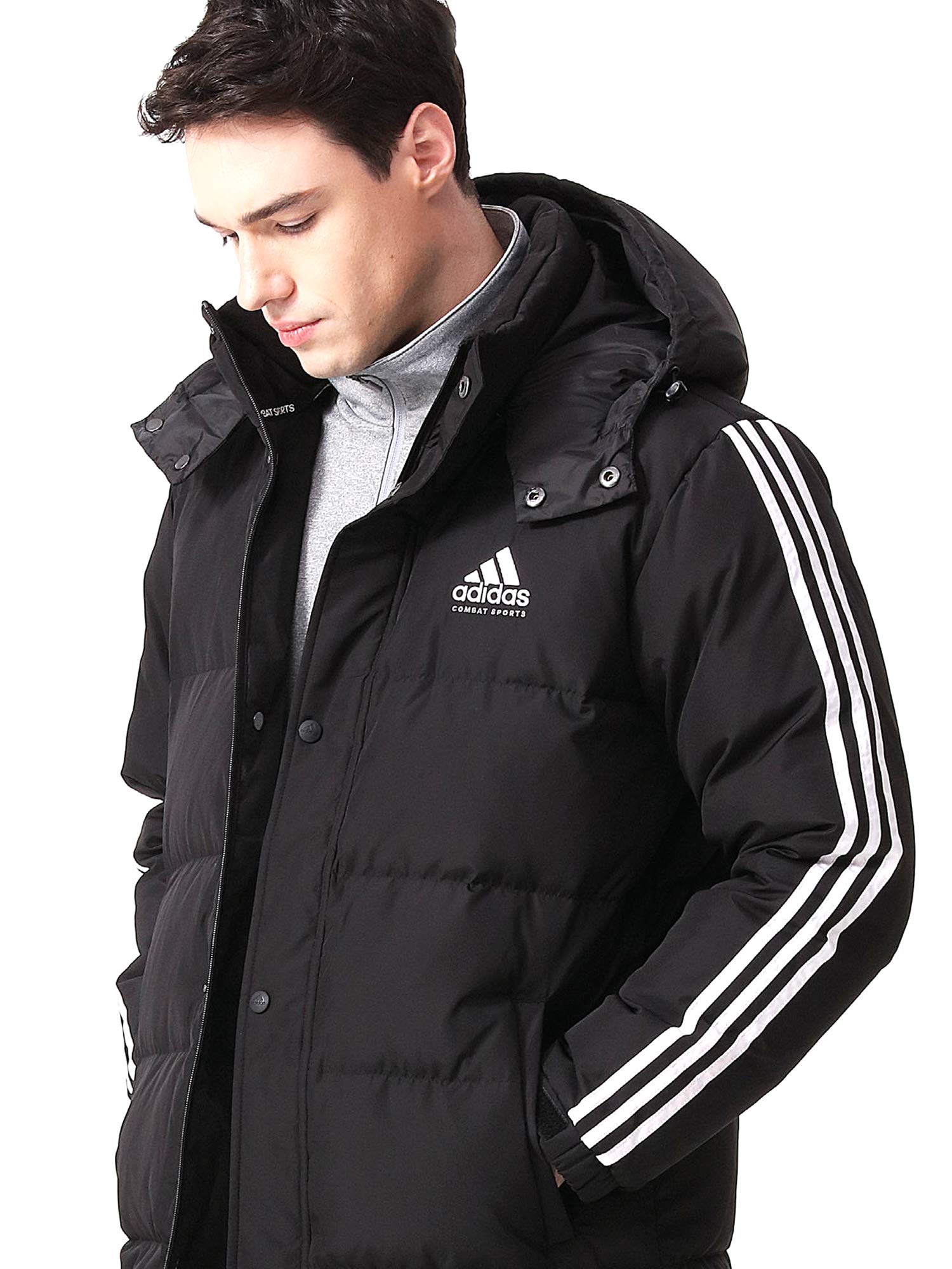 adidas Combat Sports Winter Long Parka - Black - X-Small