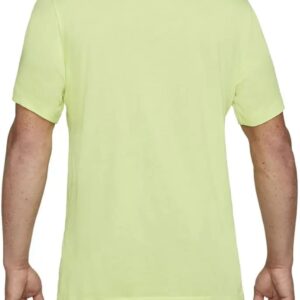 Nike Dri-Fit Short-Sleeve Trail Running T-Shirt (DO2276-736) Lime, Size: M