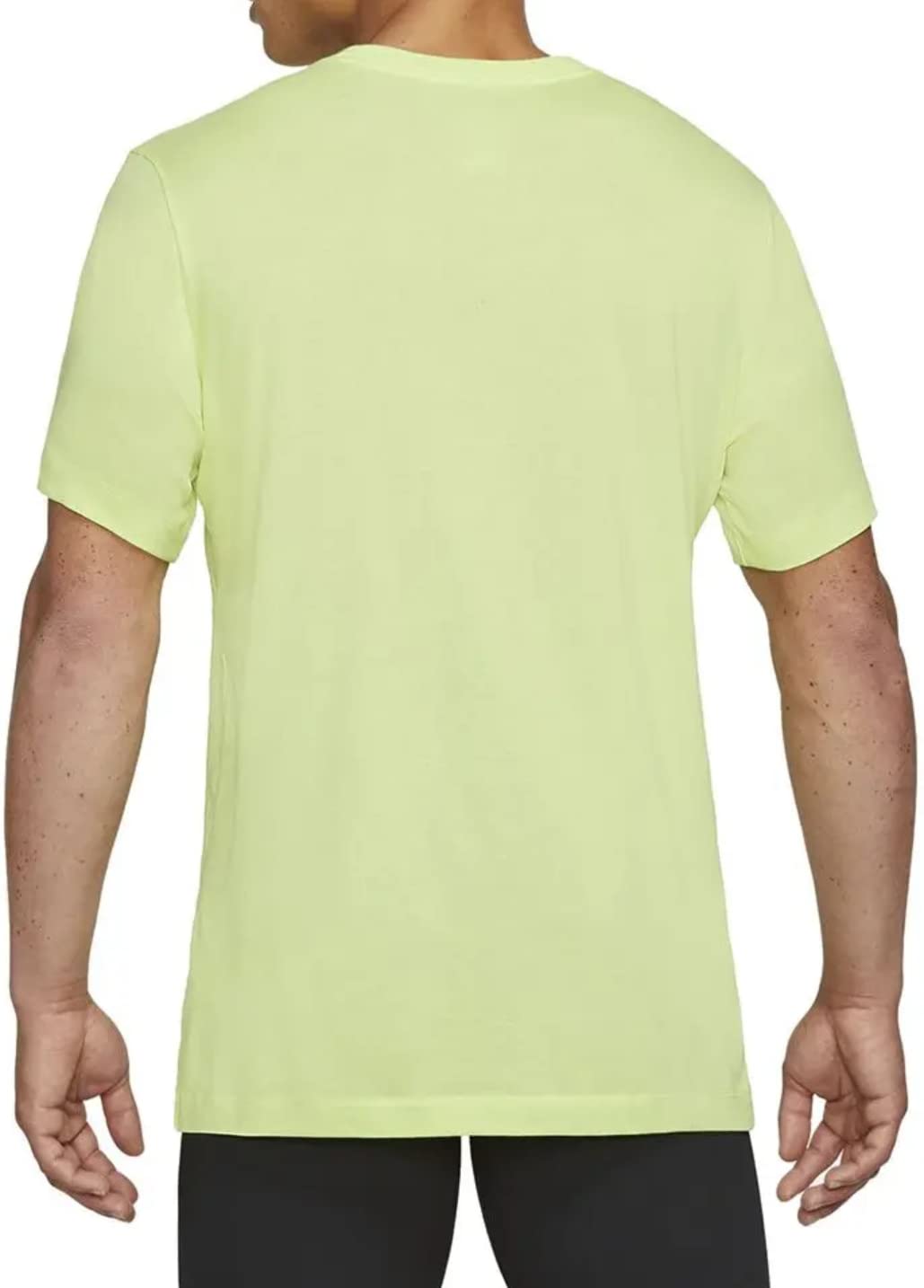 Nike Dri-Fit Short-Sleeve Trail Running T-Shirt (DO2276-736) Lime, Size: M