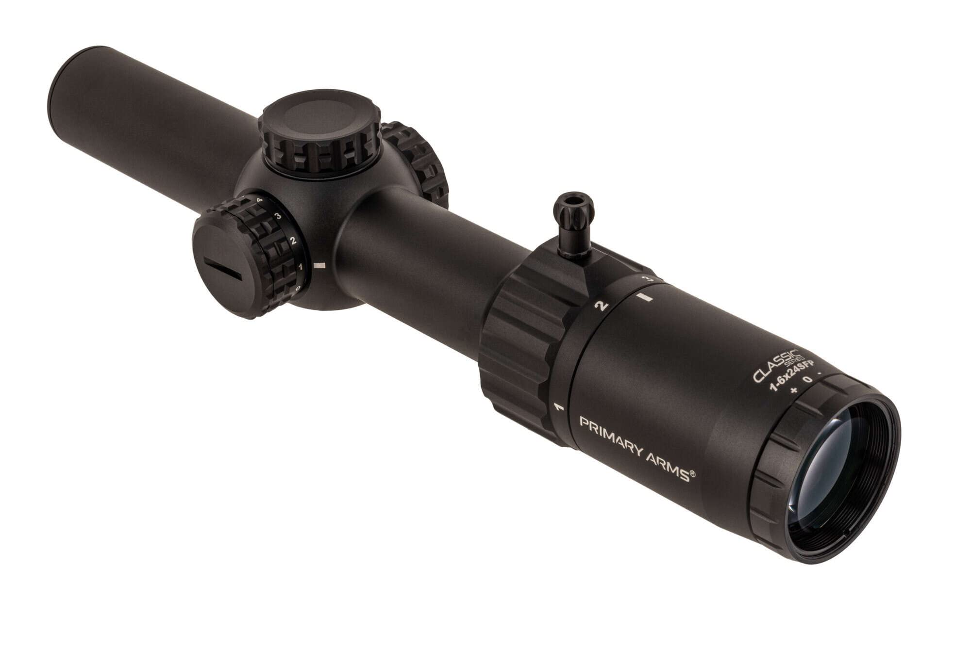 Primary Arms Classic Series 1-6x24mm SFP Rifle Scope - Illuminated Duplex Reticle