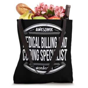 Medical Billing and Coding Specialist Gifts Appreciation Job Tote Bag