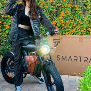 SMARTRAVEL Electric Bike for Adults,Ebike with 1200W Brushless Motor,23.2Ah Battery,UL&GCC Certification,20”x4.0 Fat Tire,32MPH Commuter Electric Bicycle,with Front/Rear Turn Signals