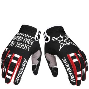 excerey cycling gloves mountain bike gloves for outdoor sports, driving, climbing for men & women (black,m)