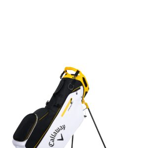 Callaway Golf Fairway Plus Golf Bag (Fairway Plus, Black/White/Golden)