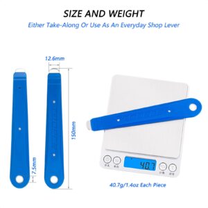 TISEKER Steel-Core Tyre Lever Carded Tool, Metal Boosted Tire Levers Tool for Bike Bicycle Tire Repair