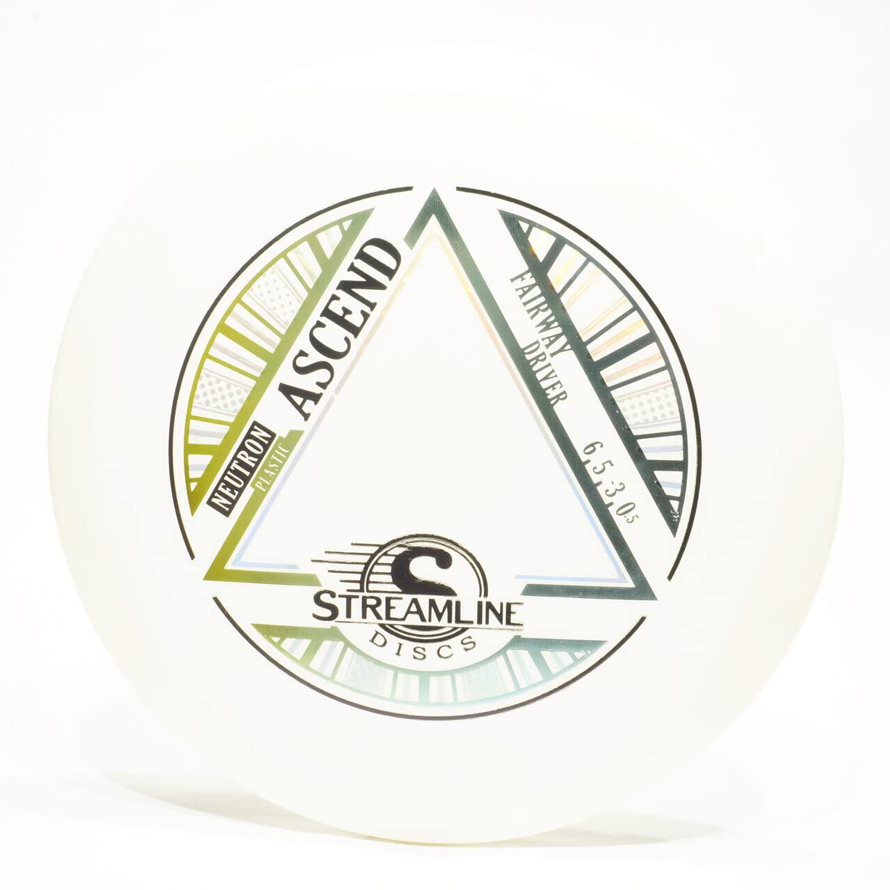 Streamline Neutron Ascend Disc Golf Fairway Driver, Pick Color/Weight [Stamp & Exact Color May Vary] White 173-174 Grams