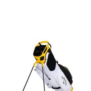 Callaway Golf Fairway Plus Golf Bag (Fairway Plus, Black/White/Golden)