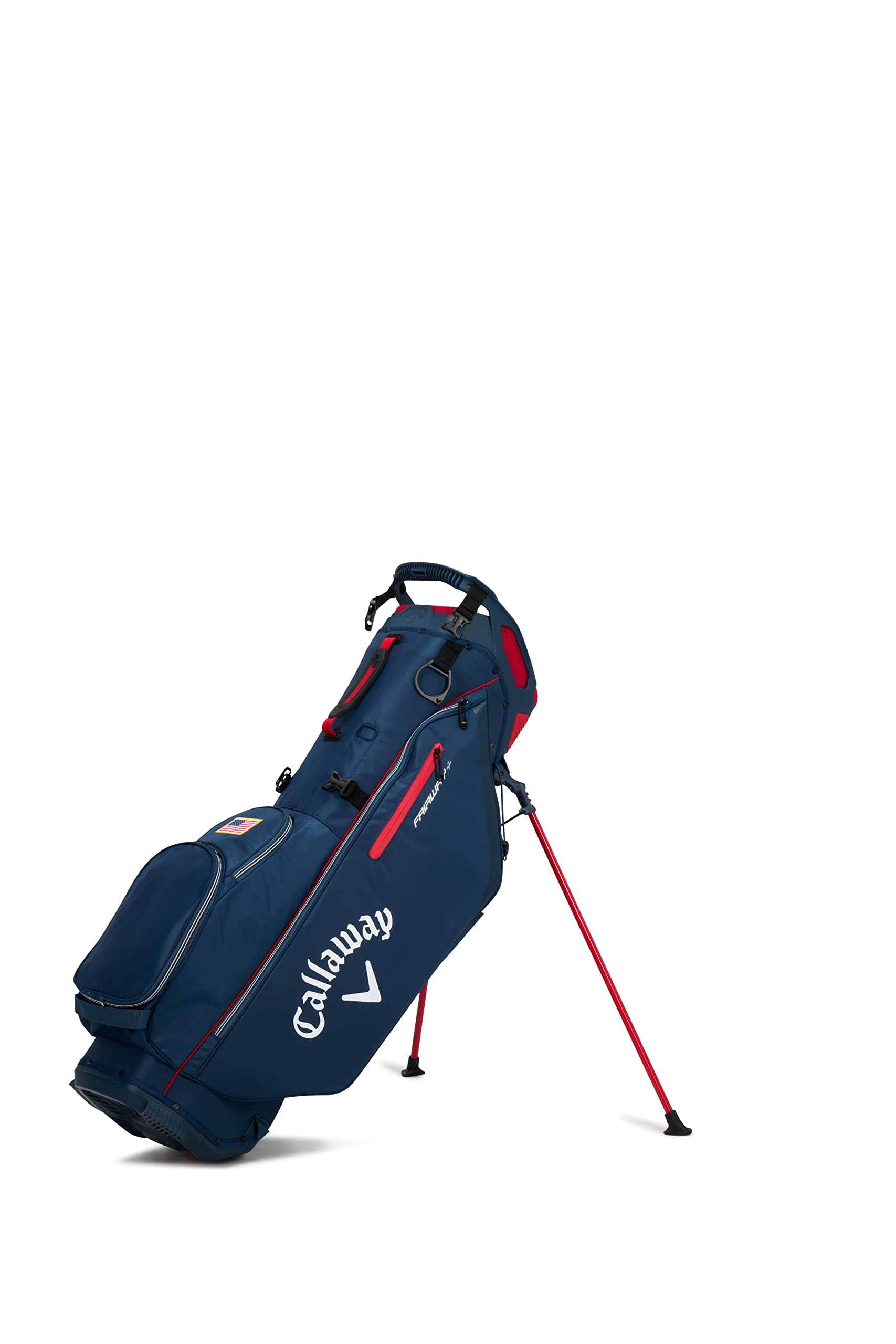 Callaway Golf Fairway Plus Stand Bag (Navy/Red/USA)