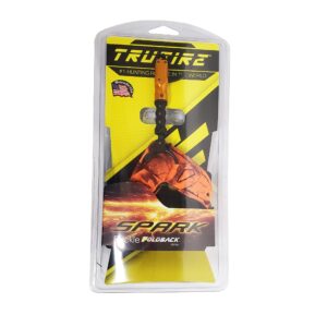 Southland Archery Supply TruFire Spark Youth Buckle Foldback Archery Bow Release - Orange