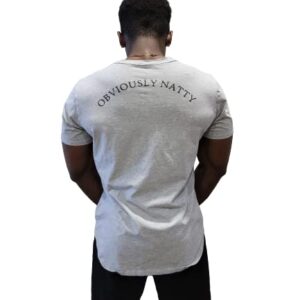 Obviously Natty Gym T-Shirt Grey