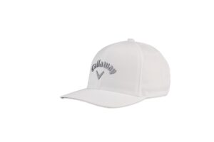 callaway golf stretch fit hat (s/m, white)