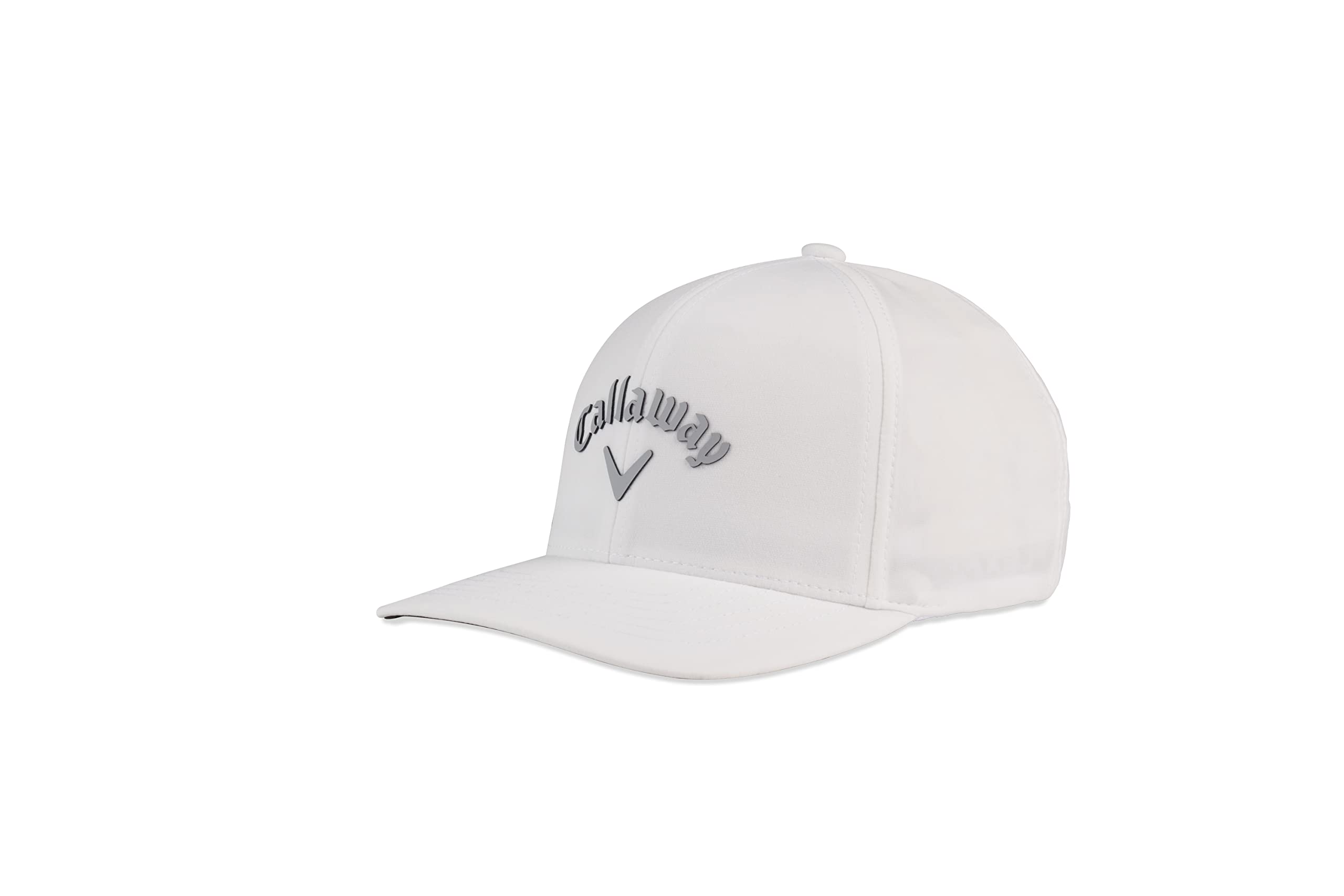 Callaway Golf Stretch Fit Hat (S/M, White)